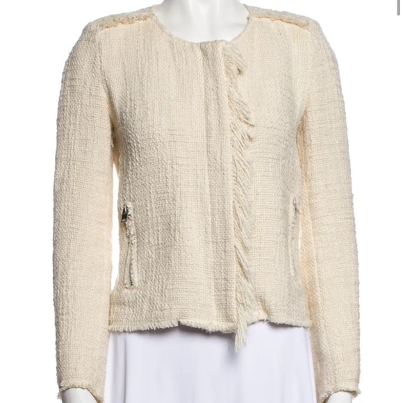 Iro beige tweed jacket - Picture 2 of 8